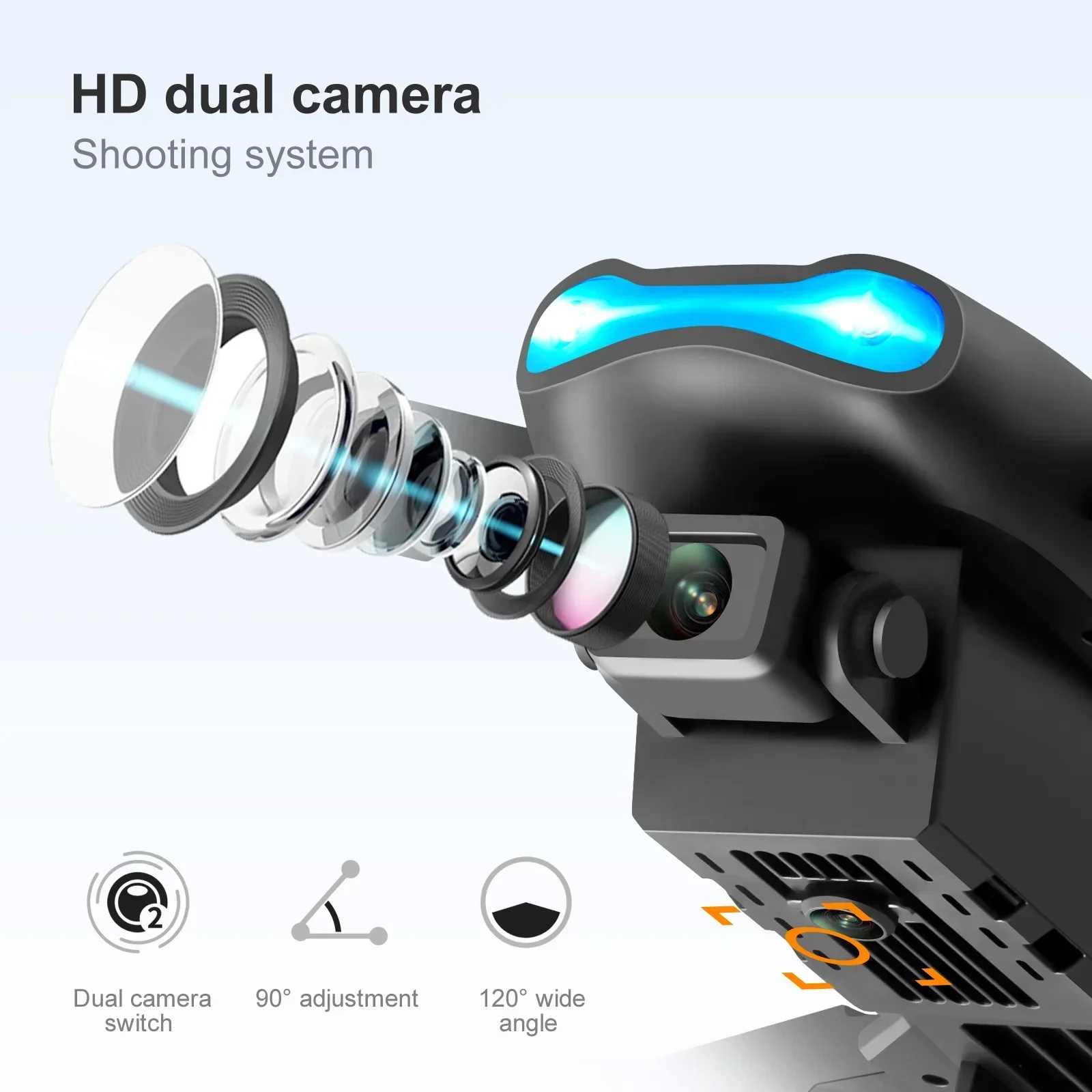 New E99 Pro HD 4K Drone Dual C - đánh giá và giá Drone Camera Professional