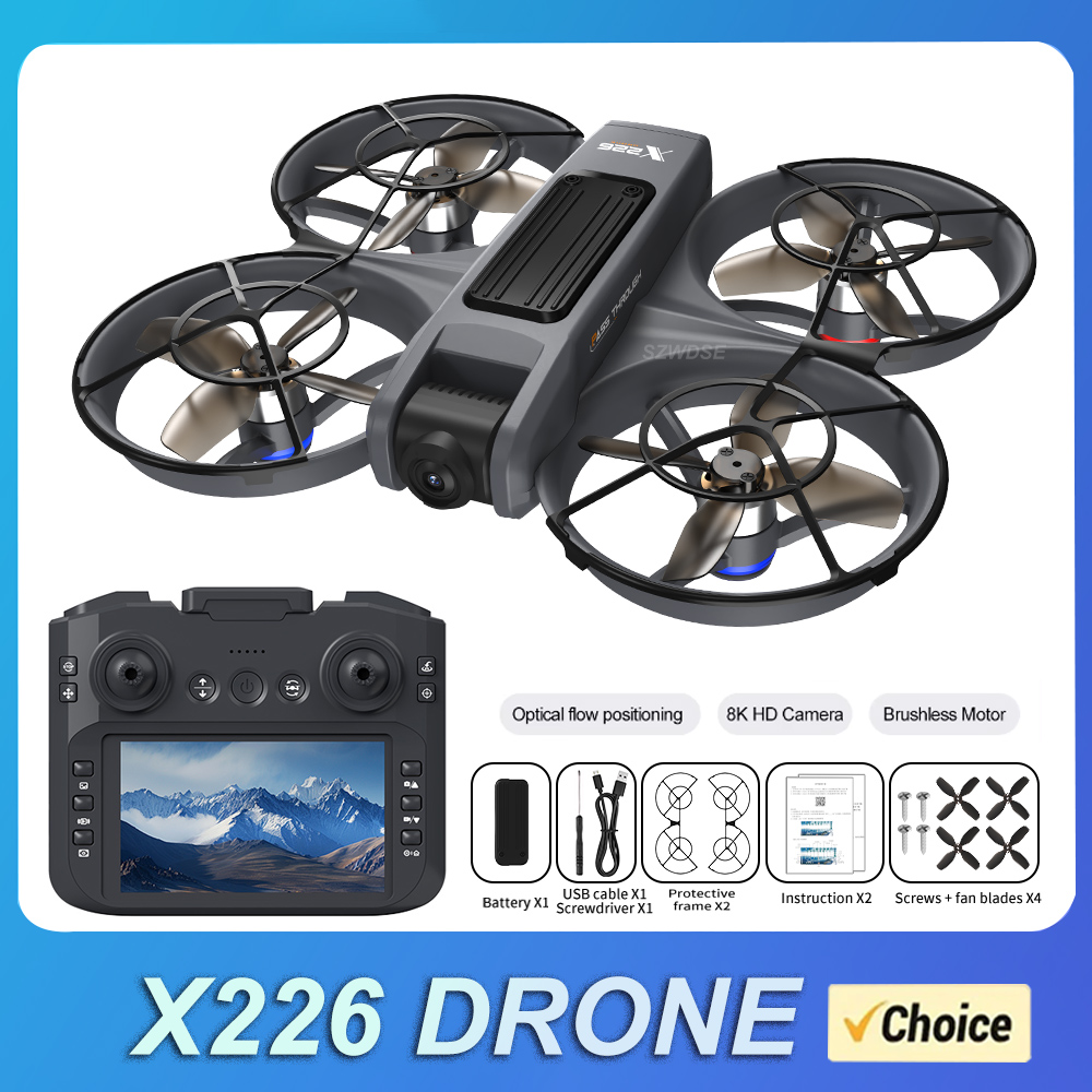 NEW X226 RC Drone 2.4G 5G WIFI - đánh giá và giá Drone Camera Professional
