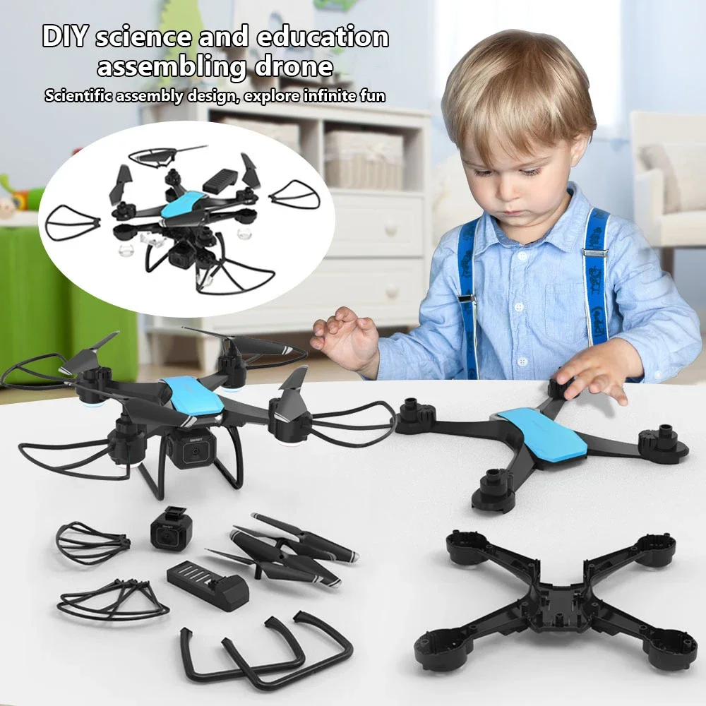 JJRC H108 DIY Teaching Assembl - đánh giá và giá Drone Camera Hd