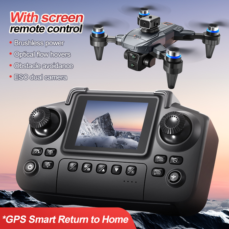 GPS RC Drone With Screen 4K Pr - đánh giá và giá Drone Camera 4K