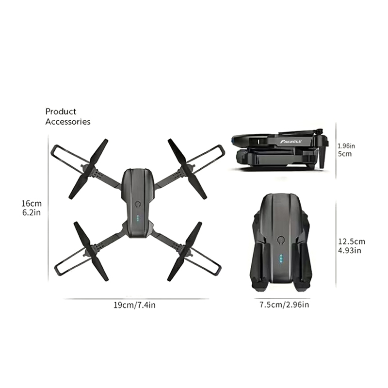 FACEGLE UAV E99 Nova RC Drone  - đánh giá và giá Drone Camera Hd