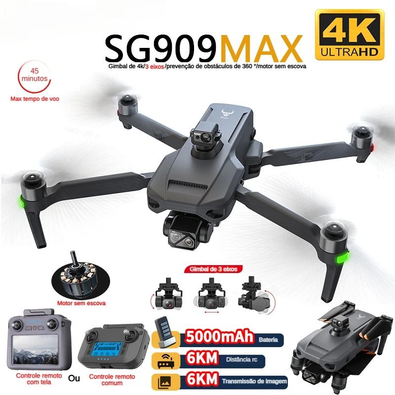 ZLL SG909 SG909MAX Professiona - đánh giá và giá Drone Camera Professional